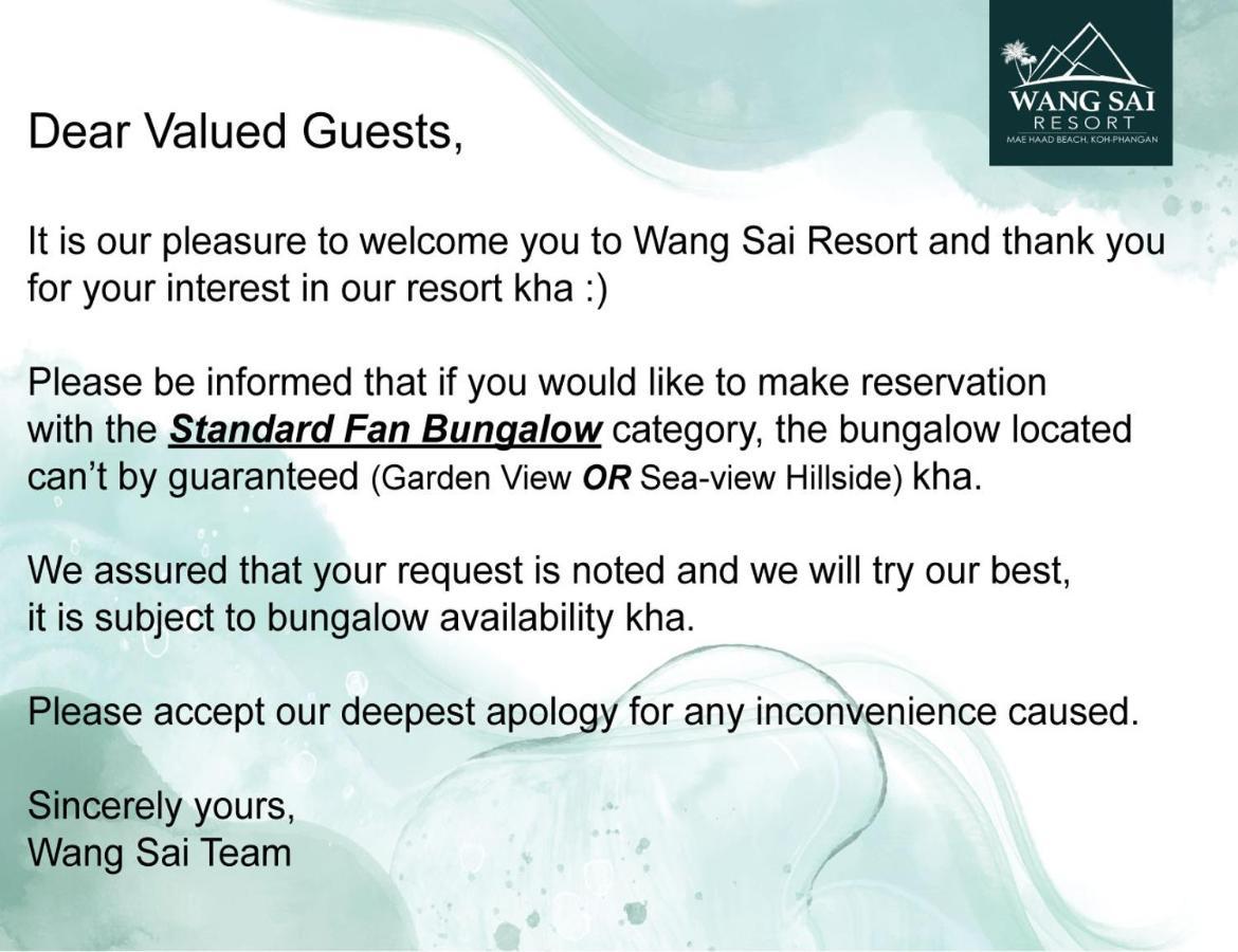 ماي هاد Wang Sai Resort - Sha Plus الغرفة الصورة